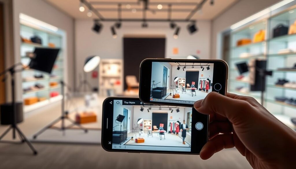 e-commerce live shopping experience