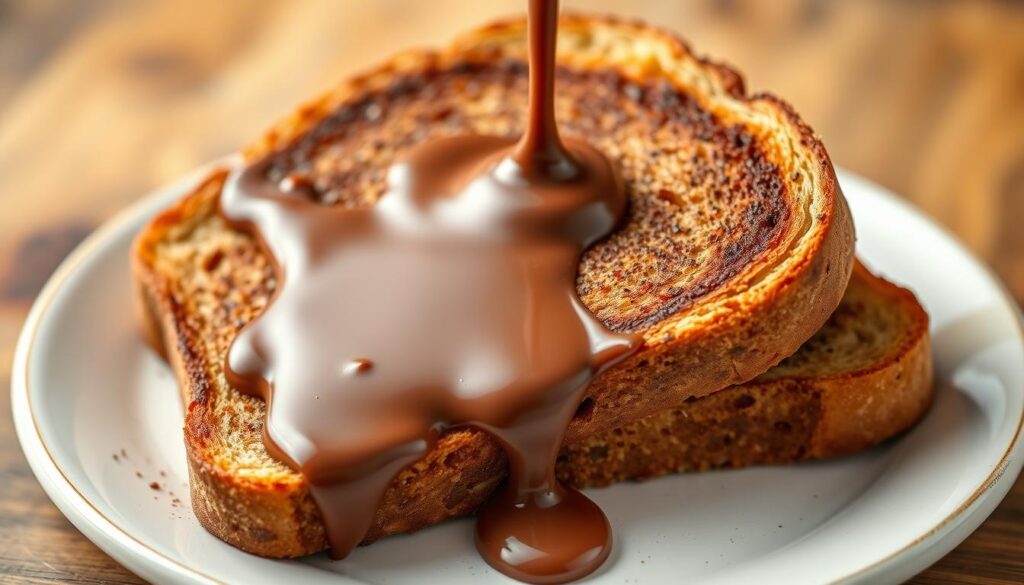 cara membuat milo lava toast tiktok